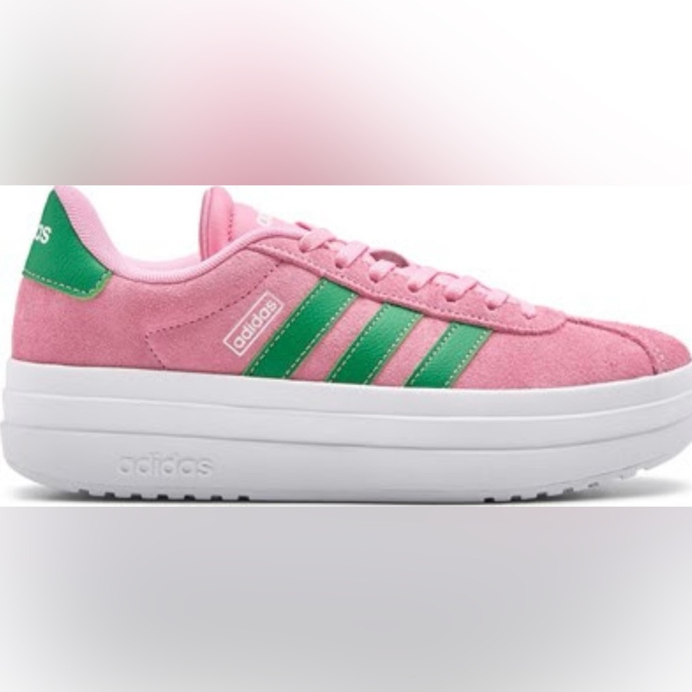 Adidas VL Court Bold Platform Sneakers 9.5 - Picture 3 of 7